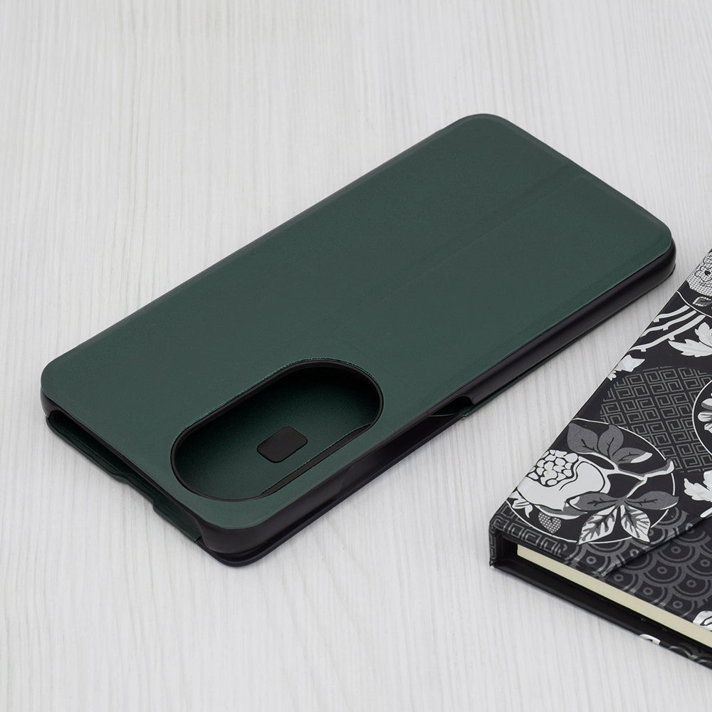 Husa de protectie Techsuit eFold Series compatibil cu Honor X7b / X7b 5G / 90 SMART, Verde Inchis