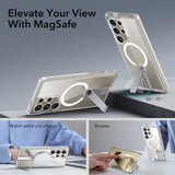 Husa de protectie ESR Boost Flickstand HaloLock compatibil cu Samsung Galaxy S24 Ultra, Transparent