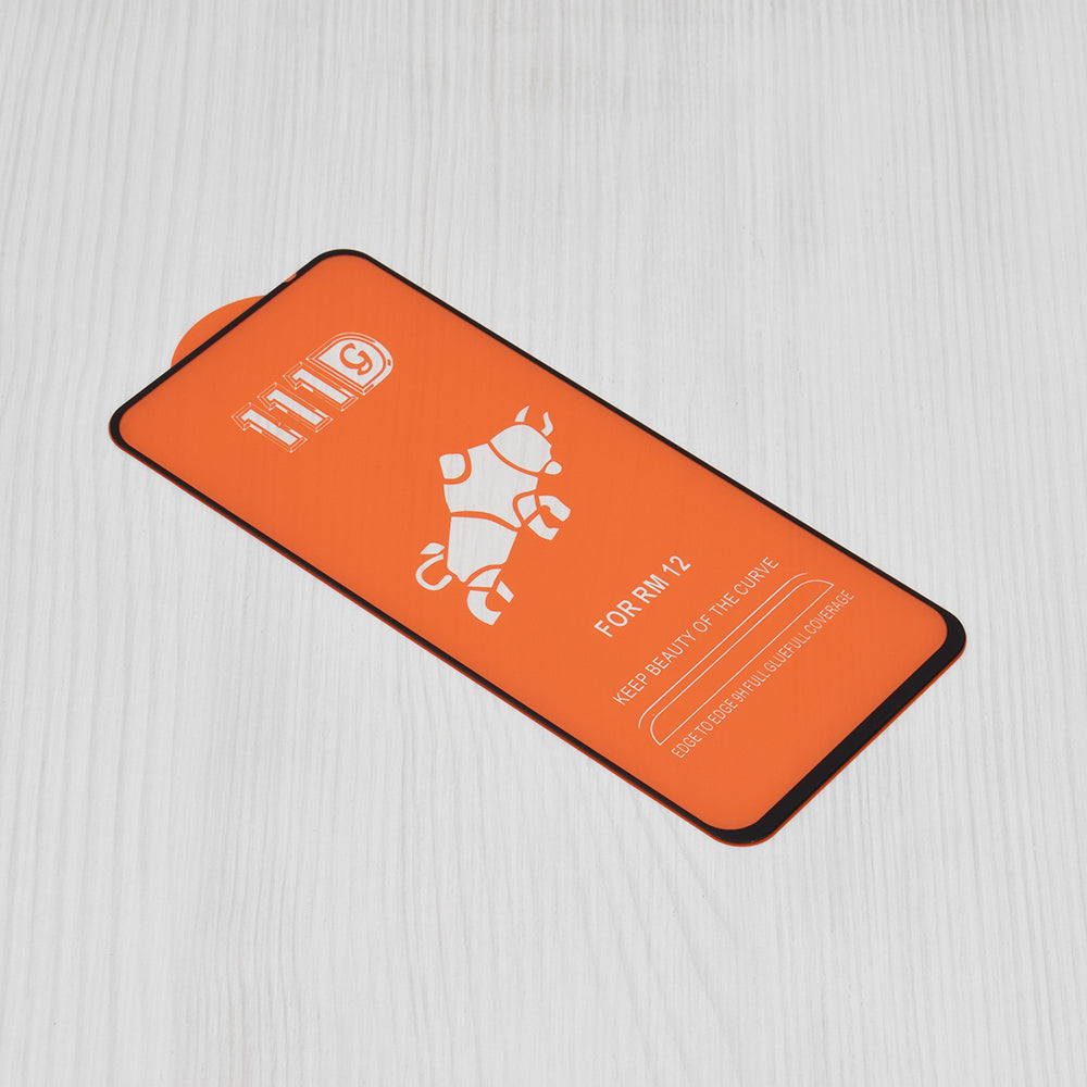Folie de protectie Techsuit 111D Full Cover / Full Glue Glass compatibil cu Xiaomi Redmi 12 4G / 12 5G / 13 / Poco M6 4G, Negru