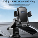 Suport Yesido (C262), Gravity Grip, for Dashboard and Windshield, Negru