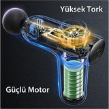 Yesido Massage Gun (MG01), Low Noise, Type-C, Negru