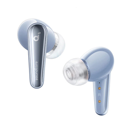 Casti Anker SoundCore Liberty 4 (A3953G31), True Wireless, ANC, Albastru Cer
