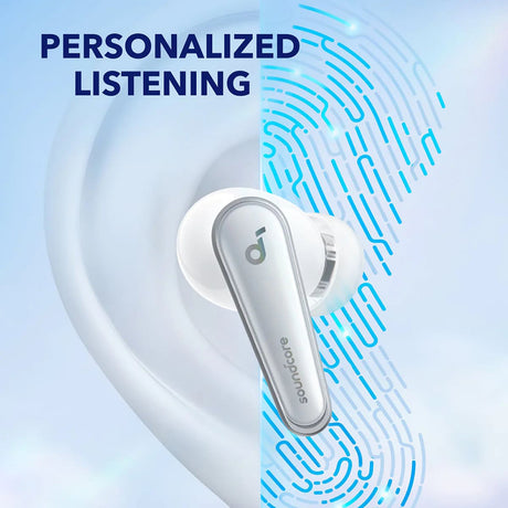 Casti Anker SoundCore Liberty 4 (A3953G31), True Wireless, ANC, Albastru Cer
