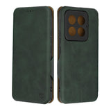 Husa de protectie Techsuit Safe Wallet Plus compatibil cu Xiaomi 14 Pro, Verde