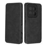 Husa de protectie Techsuit Safe Wallet Plus compatibil cu Xiaomi 14 Pro, Negru