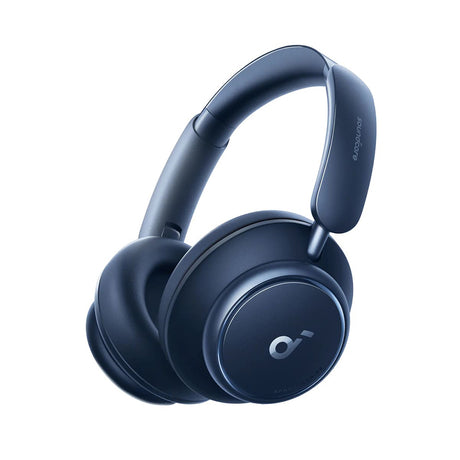 Casti Anker Wireless Space Q45 (A3040G31), Bluetooth 5.3, Noise Cancelling, USB-C, Albastru