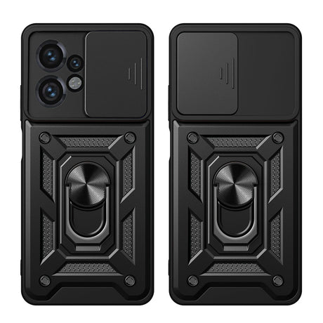 Husa de protectie Techsuit CamShield Series compatibil cu Motorola Moto G04 / Moto G04s / Moto G24 / Moto E14, Negru