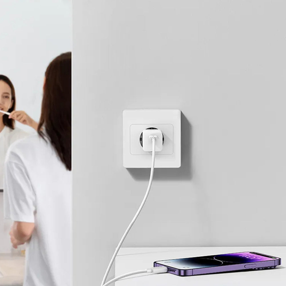 Incarcator Baseus (CCGN050101), GaN, Type-C, Fast Charging, 20W, Negru