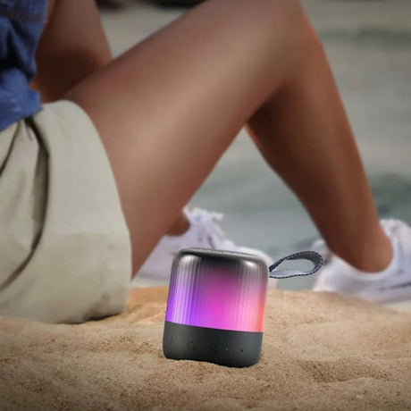 Casti Anker Wireless Speaker SoundCore Glow Mini (A3136G11), 360° Sound, 8W, IP67, Negru
