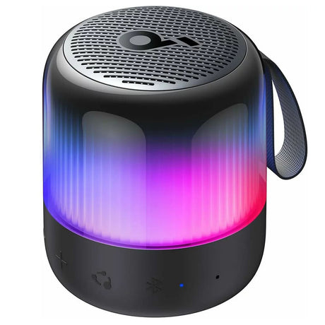 Casti Anker Wireless Speaker SoundCore Glow Mini (A3136G11), 360° Sound, 8W, IP67, Negru