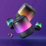 Casti Anker Wireless Speaker SoundCore Glow Mini (A3136G11), 360° Sound, 8W, IP67, Negru