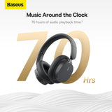 Casti Baseus Wireless Bowie D05 (NGTD020213), Bluetooth 5.3, ENC Noise Cancelling for HD Calls, Gri