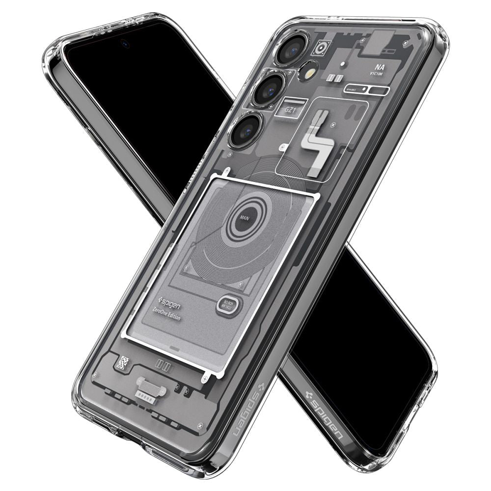 Husa de protectie Spigen Ultra Hybrid Zero One (ACS07351) compatibil cu Samsung Galaxy S24, Alb