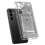 Husa de protectie Spigen Ultra Hybrid Zero One (ACS07351) compatibil cu Samsung Galaxy S24, Alb