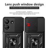Husa de protectie Techsuit CamShield Series compatibil cu Xiaomi Redmi 13C 5G, Negru