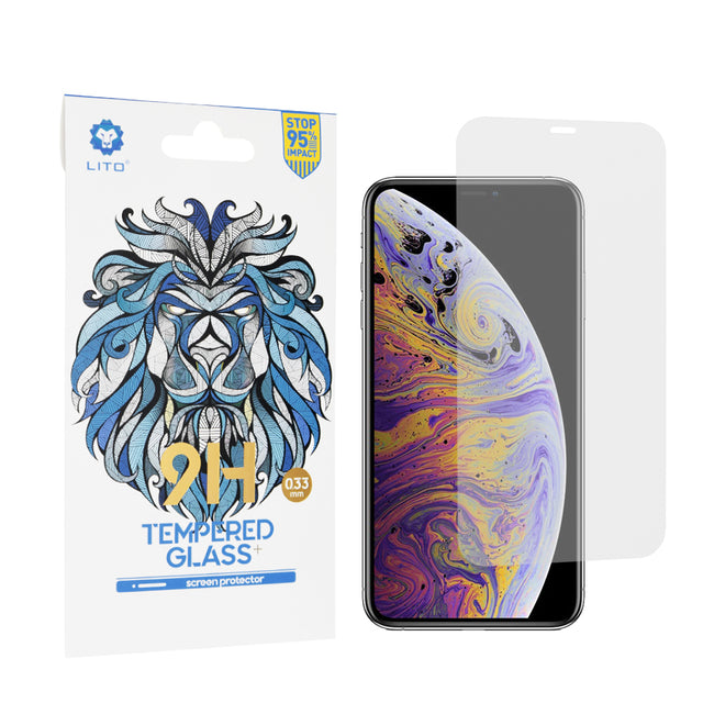 Folie de protectie Lito 2.5D Classic Glass compatibil cu iPhone XS Max / iPhone 11 Pro Max, Transparent