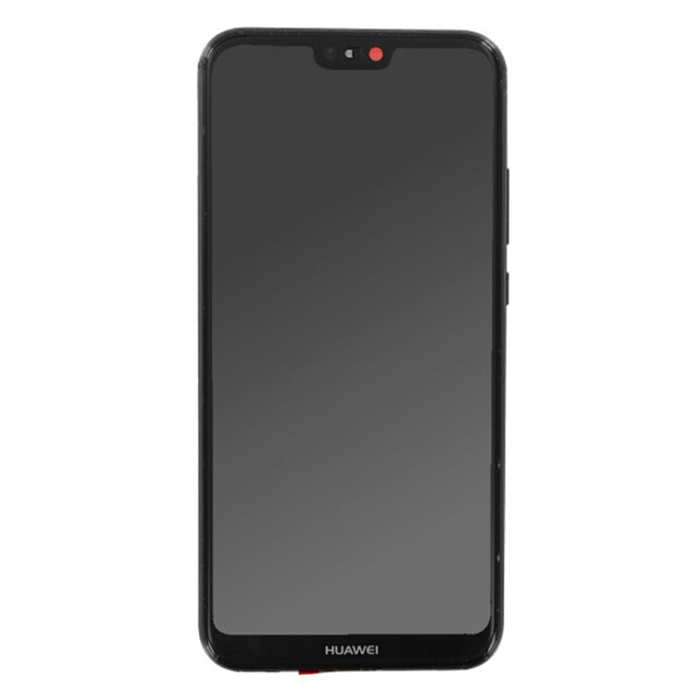 Componenta OEM LCD IPS Display Touchscreen with Frame (09487), Huawei P20 lite, Negru