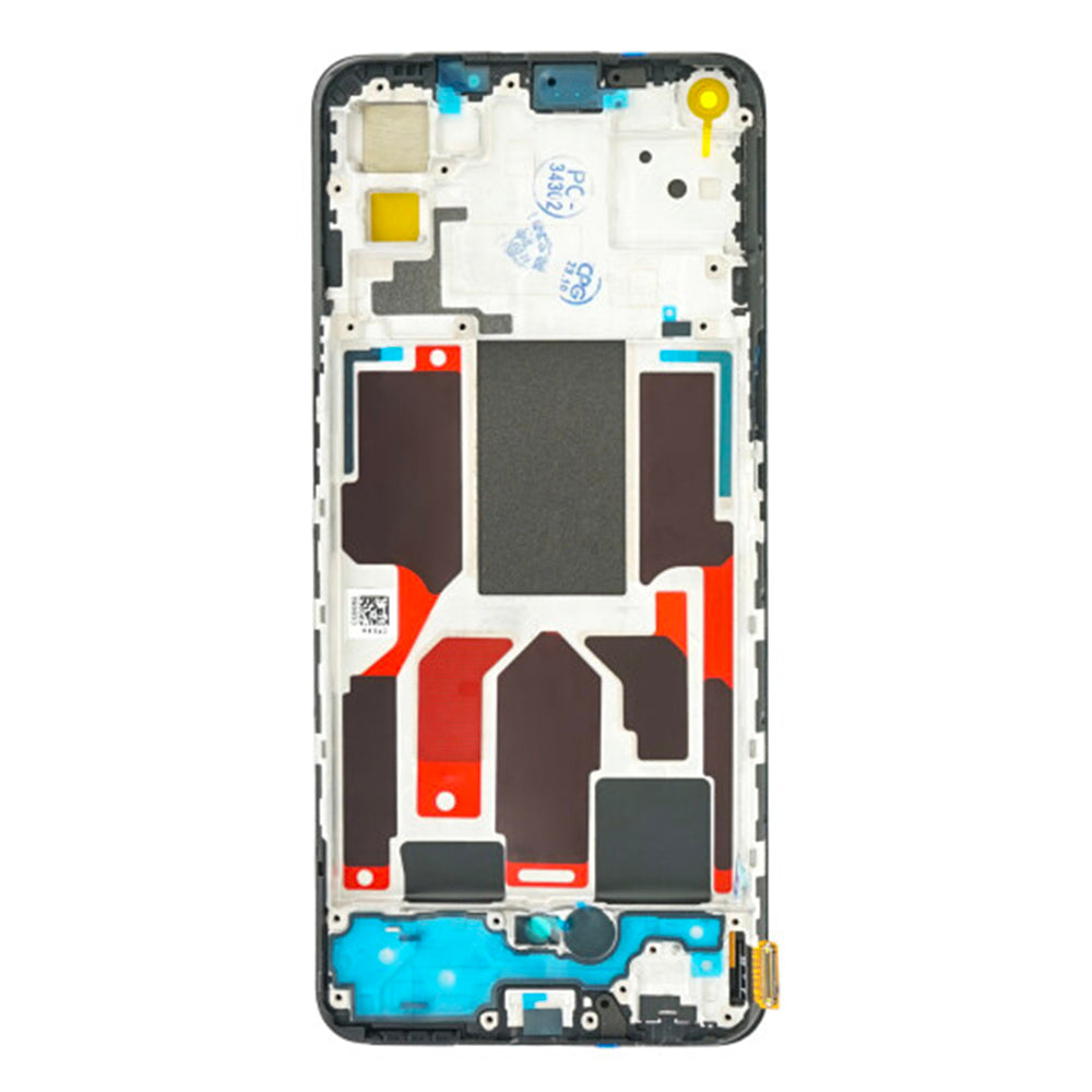 Componenta OEM AMOLED Display Touchscreen with Frame (19085), Oppo Find X3 Lite, Negru