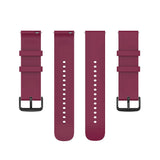 Curea smartwatch Techsuit Watchband 22mm (W001) compatibil cu Samsung Galaxy Watch (46mm)/Watch 3/Gear S3, Huawei Watch GT/GT 2/GT 3 (46mm), Rosu Inchis