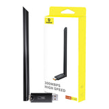 Adaptor Baseus Router Wi-Fi FastJoy BS-OH172 (B01317600111-01), Adapter, 300Mbps, 20dBm, Windows/Linux, Negru