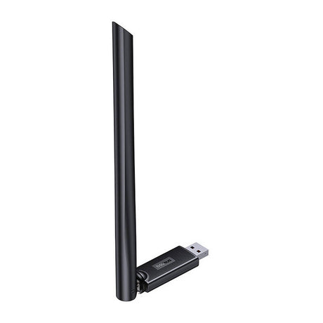 Adaptor Baseus Adapter Wi-Fi with Antenna FastJoy (B01317600111-00), USB 2.0, 150Mbps, Windows/Linux, Negru