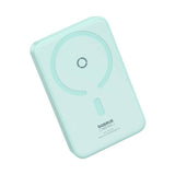 Baterie externa Baseus MagPro Magnetic PPCXZ05 (P10064101333-00), USB-C, 5000mAh, 20W, MagSafe, Cable Type-C, 3A, 30cm, Menta