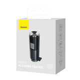 Gadget Baseus Electronic Breathalyzer (CRCX-01), Breathless with LCD Display, Type-C, 5V/0.12, Negru