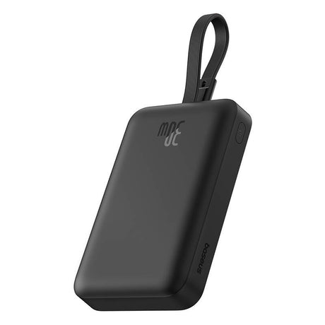 Baterie externa Baseus Magnetic Mini (P1002210B113-00), MagSafe, 2x USB-C, Lightning, 30W, Fast Charge, 10000mAh, Negru