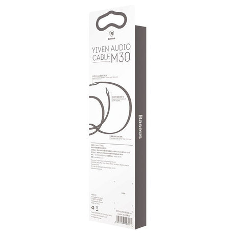 Cablu Baseus (CAM30-CS1), Jack la Jack, 1.5m, Negru