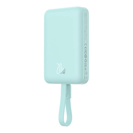 Baterie externa Baseus Magnetic Mini (P10022109333-00), MagSafe, USB-C, 10000mAh, 20W, Menta
