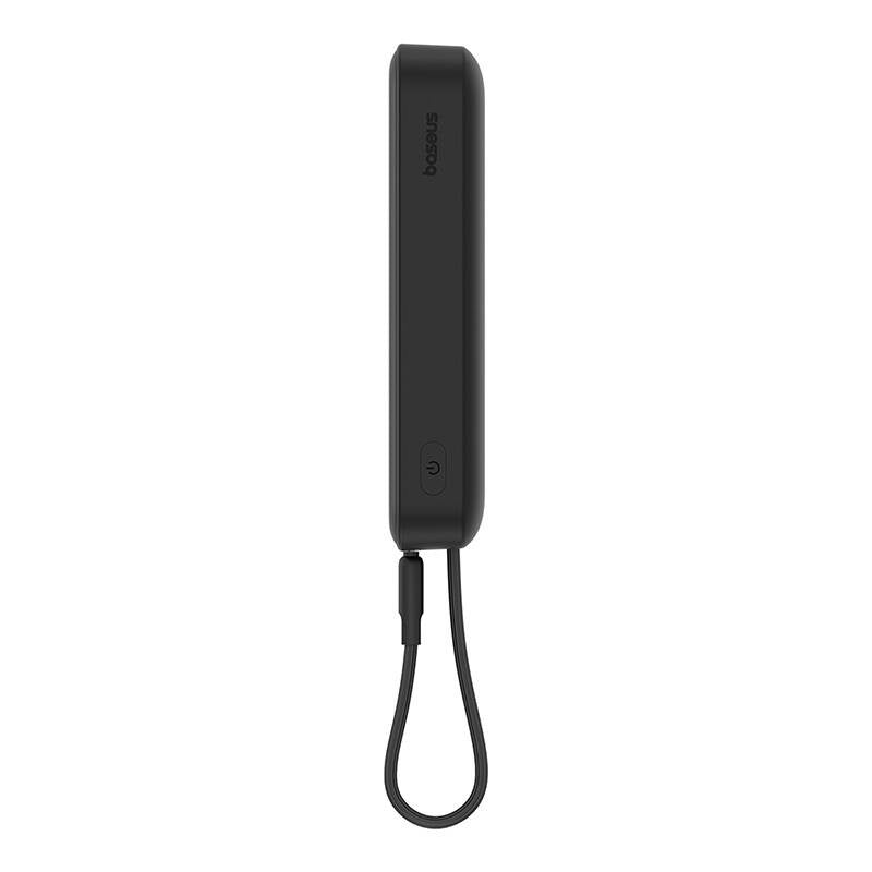 Baterie externa Baseus Magnetic Mini (P10022109113-00), MagSafe, USB-C, Lightning, 10000mAh, 20W, Negru