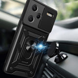 Husa de protectie Techsuit CamShield Series compatibil cu Xiaomi Redmi Note 13 Pro+ 5G, Negru