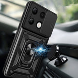Husa de protectie Techsuit CamShield Series compatibil cu Xiaomi Redmi Note 13 4G, Negru