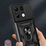 Husa de protectie Techsuit CamShield Series compatibil cu Xiaomi Redmi Note 13 4G, Negru