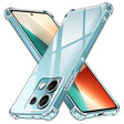 Husa de protectie Techsuit Shockproof Clear Silicone compatibil cu Xiaomi Redmi Note 13 5G, Transparent