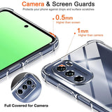 Husa de protectie Techsuit Shockproof Clear Silicone compatibil cu Motorola Moto G31 / Moto G41, Transparent