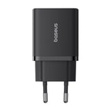 Incarcator Baseus (P10111402113-00), GaN, 2x USB, Type-C, Fast Charging, 30W, Cluster Black