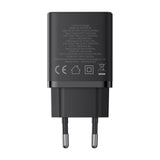 Incarcator Baseus (P10111404113-00), USB, Type-C, Fast Charge 30W, Cluster Black