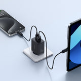 Incarcator Baseus (P10111404113-00), USB, Type-C, Fast Charge 30W, Cluster Black