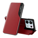 Husa de protectie Techsuit eFold Series compatibil cu Xiaomi Redmi Note 13 Pro 5G / Poco X6, Rosu