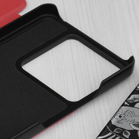 Husa de protectie Techsuit eFold Series compatibil cu Xiaomi Redmi Note 13 Pro 5G / Poco X6, Rosu