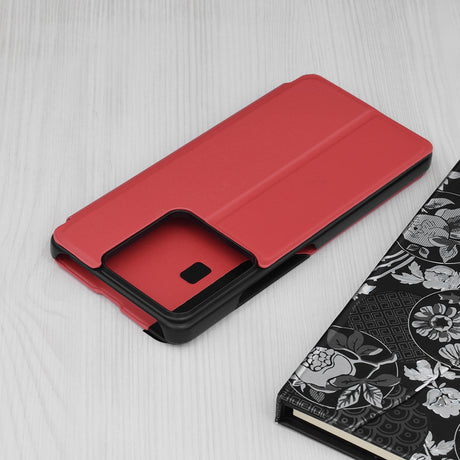 Husa de protectie Techsuit eFold Series compatibil cu Xiaomi Redmi Note 13 5G, Rosu