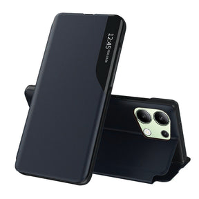 Husa de protectie Techsuit eFold Series compatibil cu Xiaomi Redmi Note 13 4G, Albastru Inchis