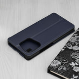 Husa de protectie Techsuit eFold Series compatibil cu Xiaomi Redmi Note 13 4G, Albastru Inchis