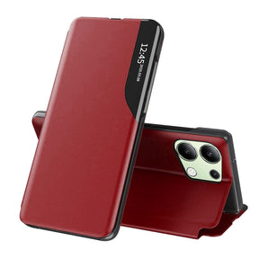 Husa de protectie Techsuit eFold Series compatibil cu Xiaomi Redmi Note 13 4G, Rosu