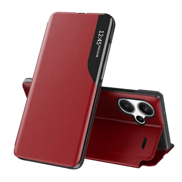 Husa de protectie Techsuit eFold Series compatibil cu Xiaomi Redmi Note 13 Pro+ 5G, Rosu