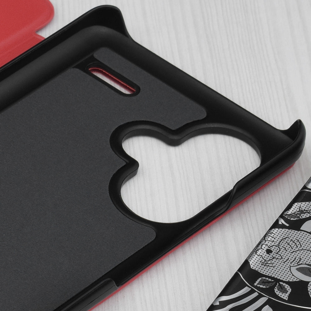 Husa de protectie Techsuit eFold Series compatibil cu Xiaomi Redmi Note 13 Pro+ 5G, Rosu
