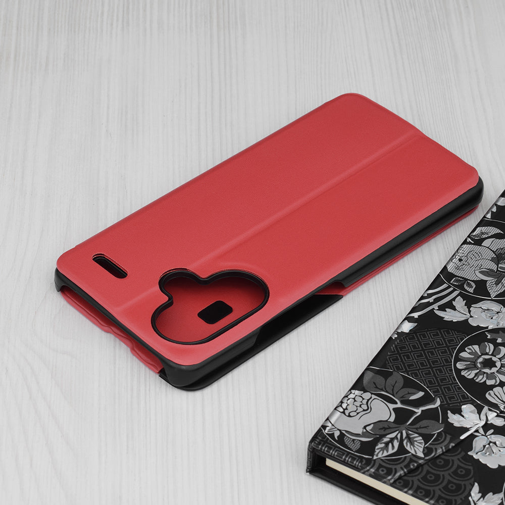 Husa de protectie Techsuit eFold Series compatibil cu Xiaomi Redmi Note 13 Pro+ 5G, Rosu