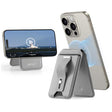 Suport ESR HaloLock Findmy Wallet, Artificial Leather Wallet Stand, Titanium Natural