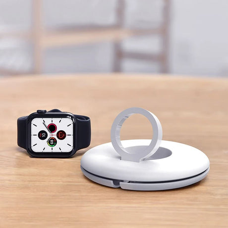 Incarcator Baseus Holder BS-W511R (ACSLH-02), for Apple Watch Charger, Alb